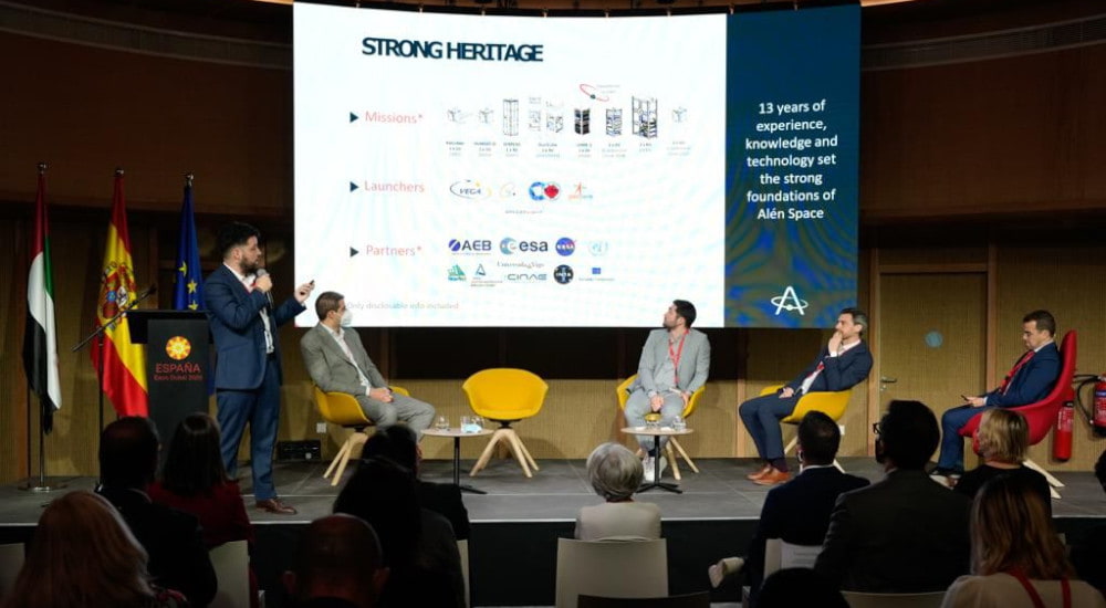 Alén Space participates in the Spanish Innovators Demo Day at the Dubai Expo