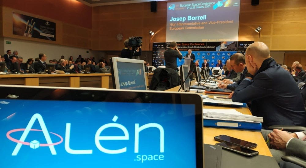 Alén Space attends the 12th European Space Conference in Brussels
