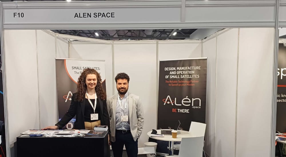 Alén Space team attends UK's largest space industry event, Space-Comm Expo