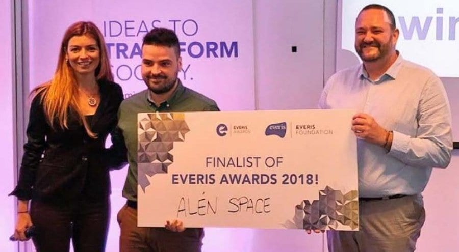 Alén Space, selected as finalist of the Everis Awards 2018