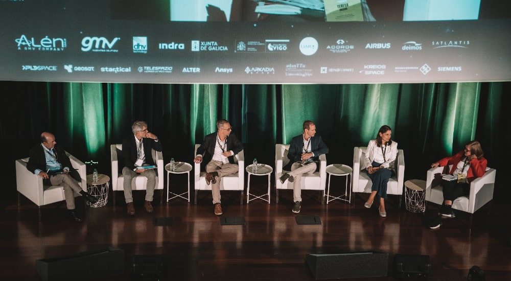 Mesa redonda 'Actores públicos del New Space español', durante la tercera edición de New Space España
