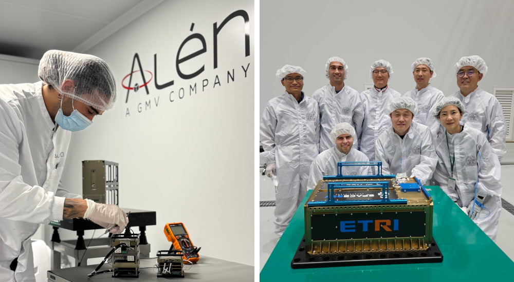 Alén Space completes development of the ETRISat satellite for South Korea’s ETRI