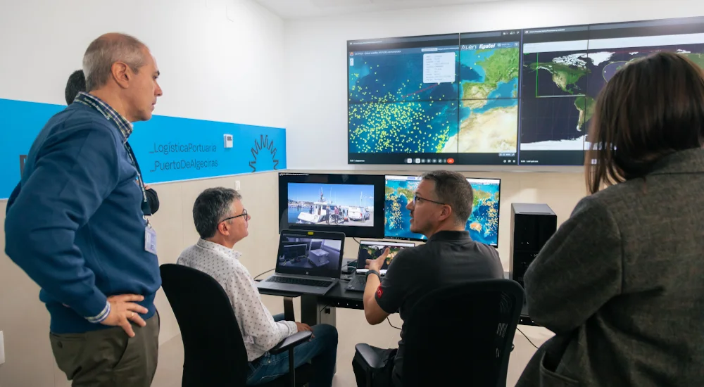 Alén Space confirms SATMAR satellite tests in the Bay of Algeciras