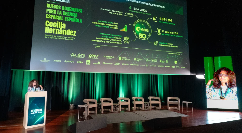 Speech by Cecilia Hernández, Director of Programmes and Industry at the Spanish Space Agency, at New Space España 2026